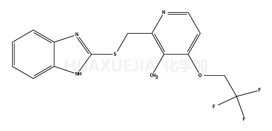 2-(((3-Methyl-4-(2,2,2-trifluoroethoxy)pyridin-2-yl)methyl)thio)-1H-benzo[d]imidazole