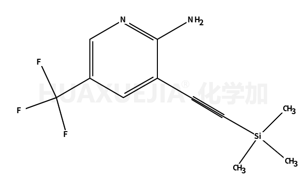 5-(三氟甲基)-3-((三甲基甲硅烷基)乙炔)-吡啶-2-胺