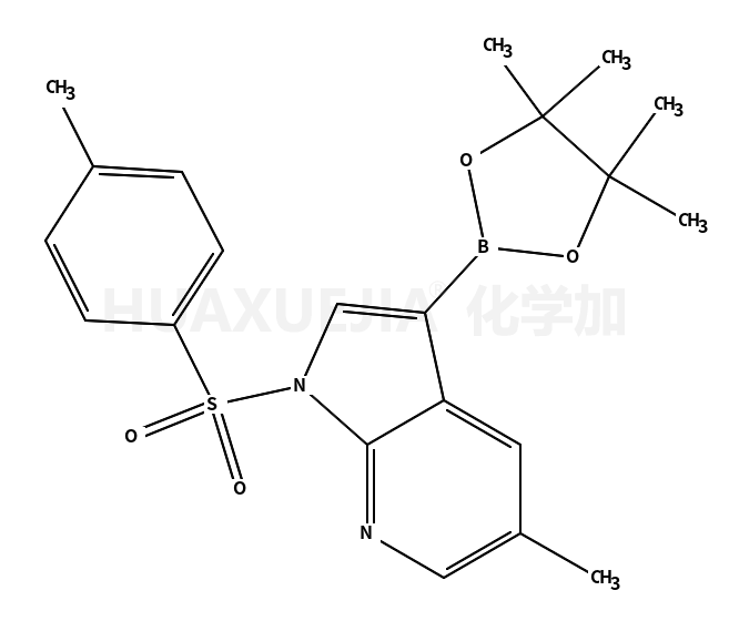 5-甲基-3-(4,4,5,5-四甲基-1,3,2-二噁硼烷-2-基)-1-甲苯磺酰-1H-吡咯并[2,3-b]吡啶