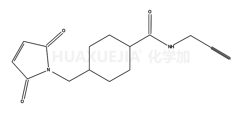 4-((2,5-Dioxo-2,5-dihydro-1H-pyrrol-1-yl)methyl)-N-(prop-2-yn-1-yl)cyclohexanecarboxamide