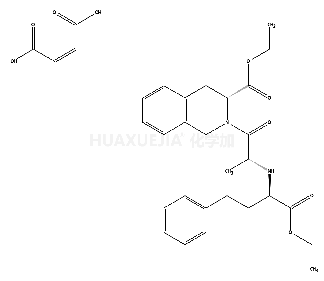 Quinapril Ethyl Ester Maleic Acid Salt