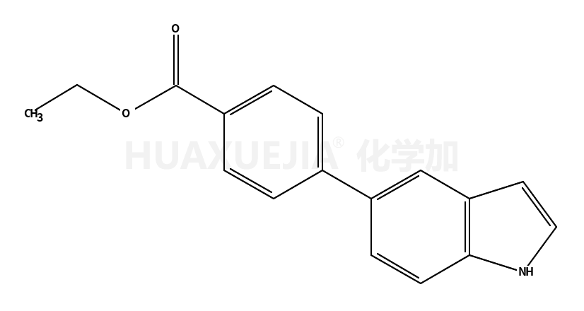 4-(1H-吲哚-5-基)-苯甲酸乙酯