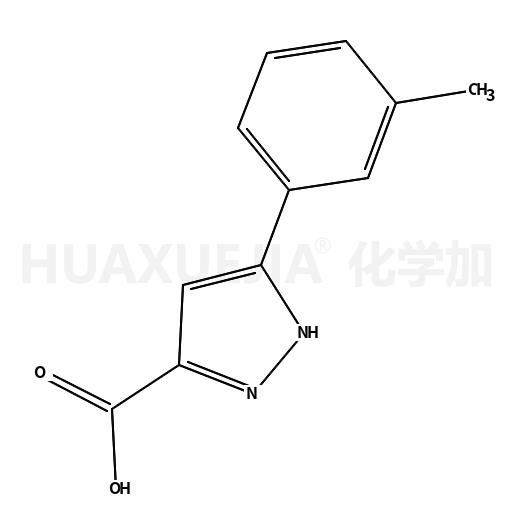 3-(3-Methylphenyl)-1H-pyrazole-5-carboxylic acid