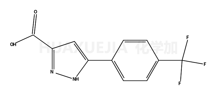 3-[4-(trifluoromethyl)phenyl]-1H-pyrazole-5-carboxylic acid