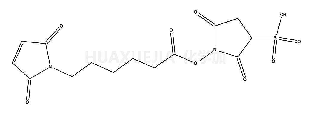 1-[6-(2,5-dioxopyrrol-1-yl)hexanoyloxy]-2,5-dioxopyrrolidine-3-sulfonic acid