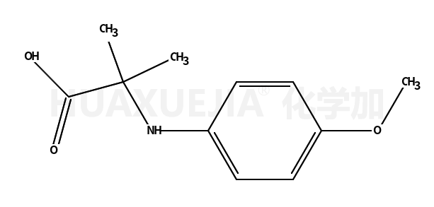 N-(4-甲氧基苯基)-2-甲基丙氨酸