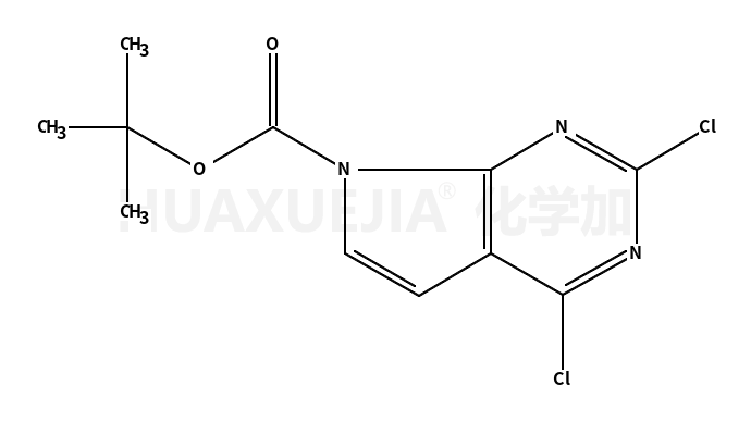 tert-Butyl 2,4-dichloro-7H-pyrrolo[2,3-d]pyrimidine-7-carboxylate