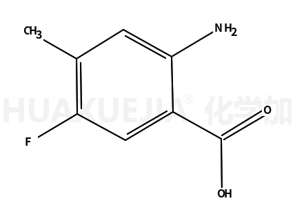 2-氨基-4-甲基-5-氟-苯甲酸
