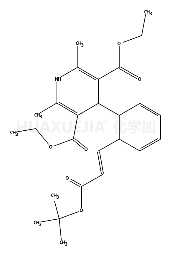 diethyl 2,6-dimethyl-4-[2-[(E)-3-[(2-methylpropan-2-yl)oxy]-3-oxoprop-1-enyl]phenyl]-1,4-dihydropyridine-3,5-dicarboxylate