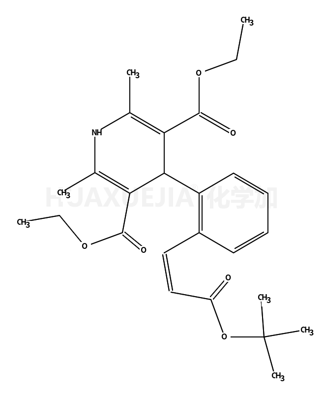 diethyl 2,6-dimethyl-4-[2-[(Z)-3-[(2-methylpropan-2-yl)oxy]-3-oxoprop-1-enyl]phenyl]-1,4-dihydropyridine-3,5-dicarboxylate