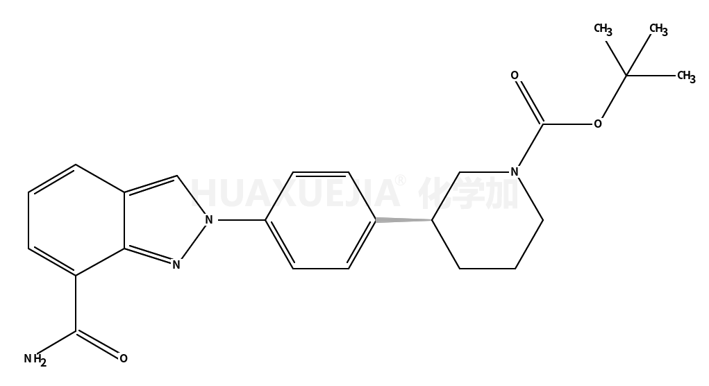 tert-butyl (3S)-3-{4-[7-(aminocarbonyl)-2H-indazol-2-yl]phenyl}piperidine-1-carboxylate
