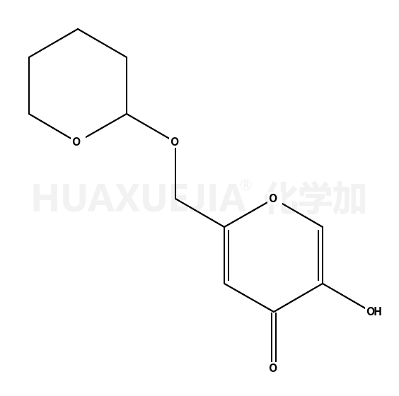 5-hydroxy-2-(oxan-2-yloxymethyl)pyran-4-one