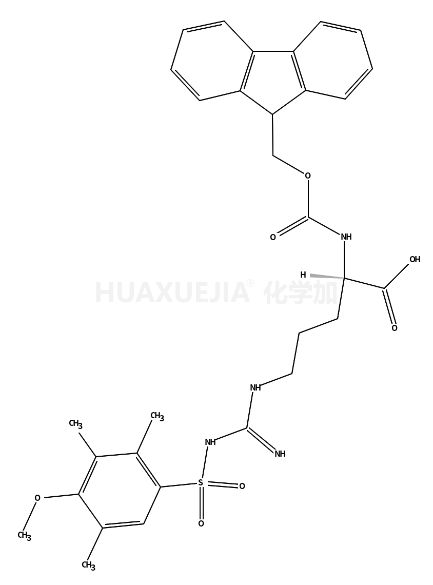 N2-[(芴甲氧羰基]-N5-[亚氨基[[(4-甲氧基-2,3,5-三甲基苯基)磺酰基]氨基]甲基]-L-鸟氨酸