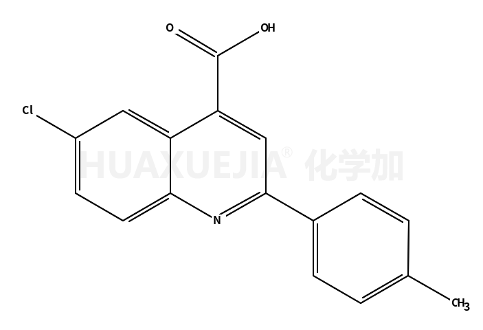 6-氯-2-(4-甲基苯基)喹啉-4-羧酸