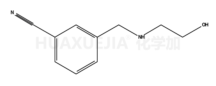 3-((2-hydroxyethylamino)methyl)benzonitrile