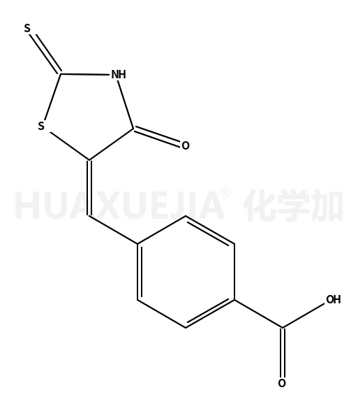 4-[(E)-(2-疏基-4-氧代-1,3-噻唑-5(4H)-基)甲基]苯甲酸