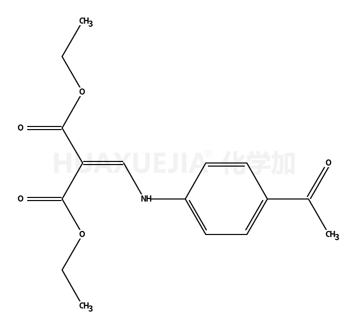 2-[(4-acetyl-phenylamino)-methylene]-malonic acid diethyl ester