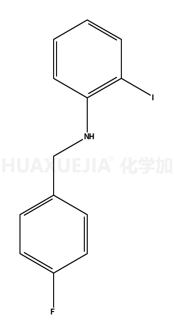 N-(4-Fluorobenzyl)-2-iodoaniline