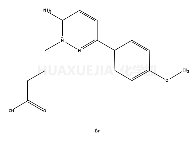 2-(3-羧基丙基)-3-氨基-6-(4-甲氧苯基)吡啶溴化物