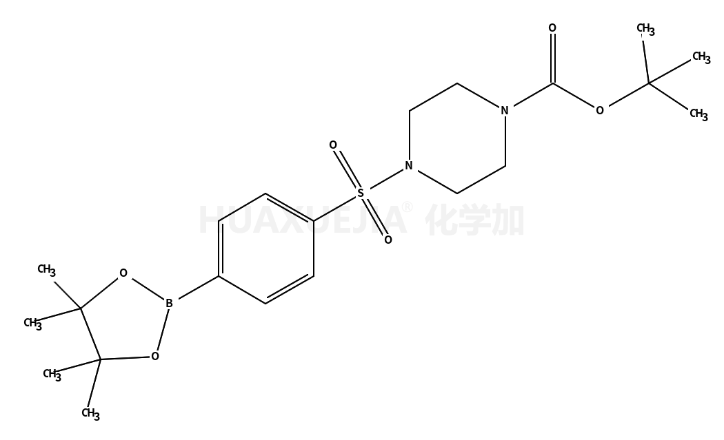 4-(4-叔丁氧羰基-哌嗪-1-基磺酰基)苯基硼酸频哪醇酯