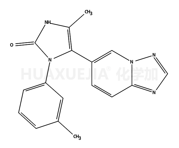 5-([1,2,4]噻唑并[1,5-a]吡啶-6-基)-4-甲基-1-(间甲苯)-1H-咪唑-2(3h)-酮