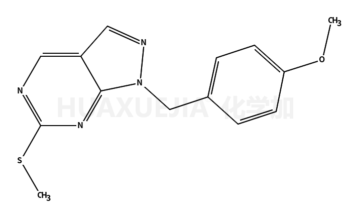 1-(4-methoxybenzyl)-6-(methylthio)-1H-pyrazolo[3,4-d]pyrimidine