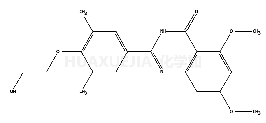 2-(4-(2-羟基乙氧基)-3,5-二甲基苯基)-5,7-二甲氧基喹唑啉-4(3H)-酮