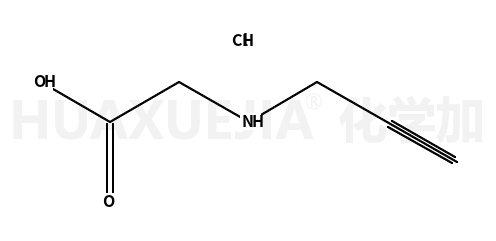 2-(prop-2-yn-1-ylamino)acetic acid hydrochloric salt