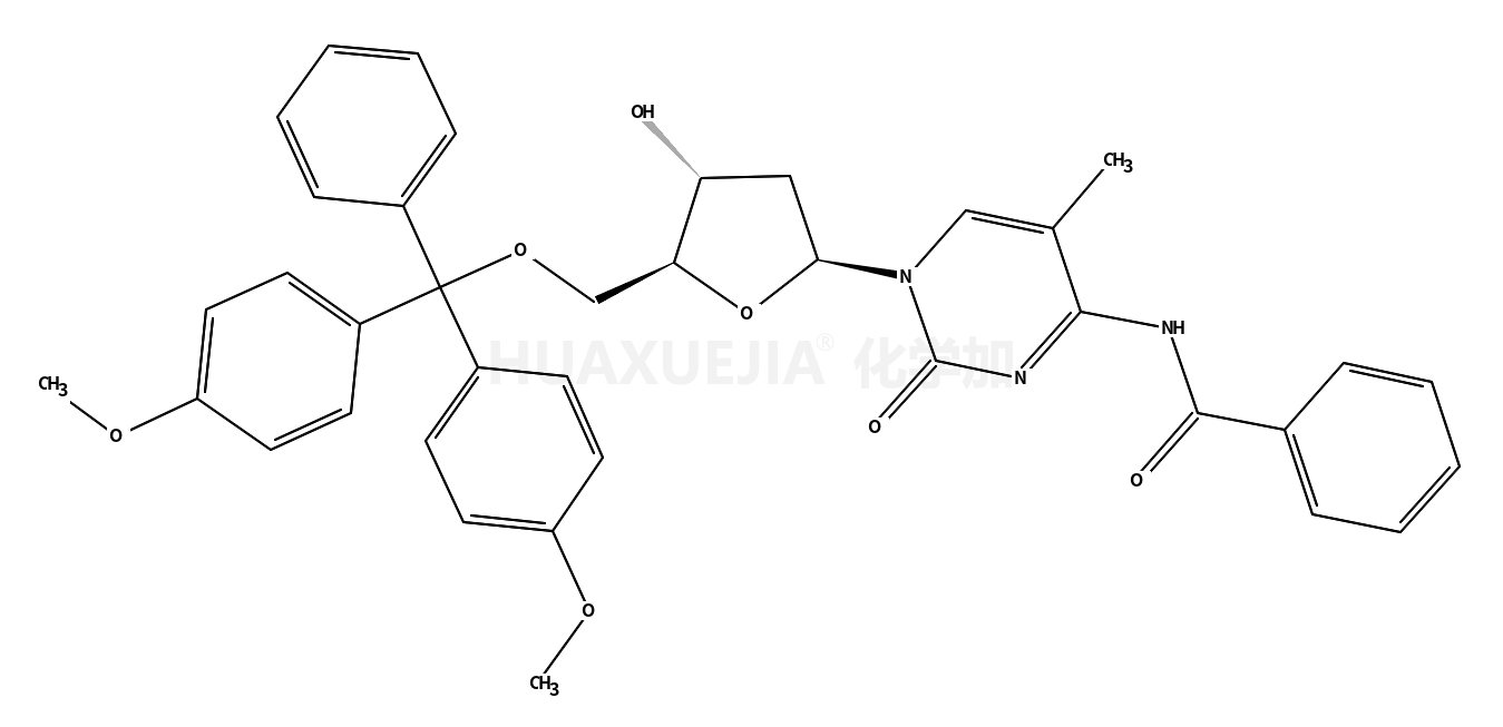N-苯甲酰基-5'-O-[二(4-甲氧基苯基)苯基甲基]-2'-脱氧-5-甲基胞苷