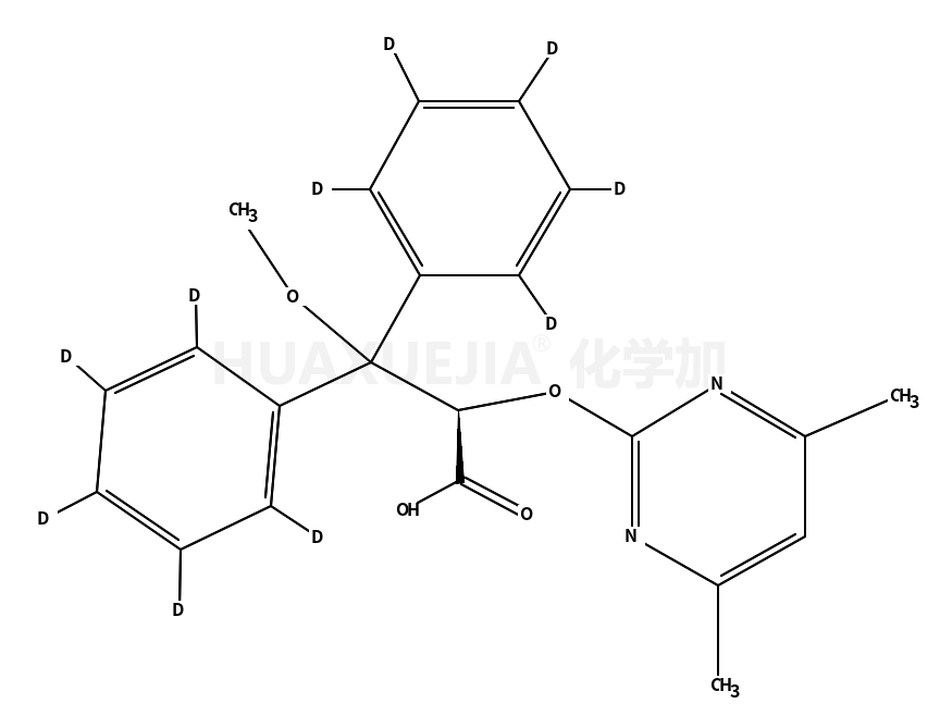 2-(4,6-dimethylpyrimidin-2-yl)oxy-3-methoxy-3,3-bis(2,3,4,5,6-pentadeuteriophenyl)propanoic acid