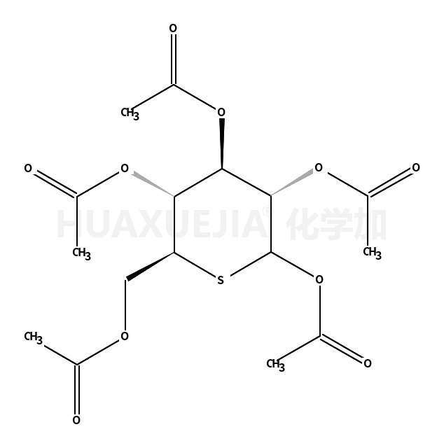 5-硫代-D-吡喃葡萄糖, 1,2,3,4,6-五乙酸酯