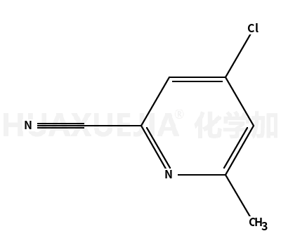 4-氯2-乙腈基-6-甲基吡啶