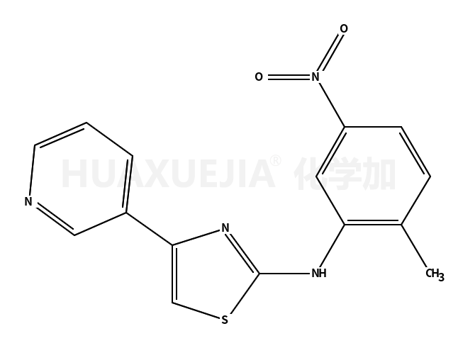 N-(2-甲基-5-硝基苯基)-4-(吡啶-3-基)噻唑-2-胺