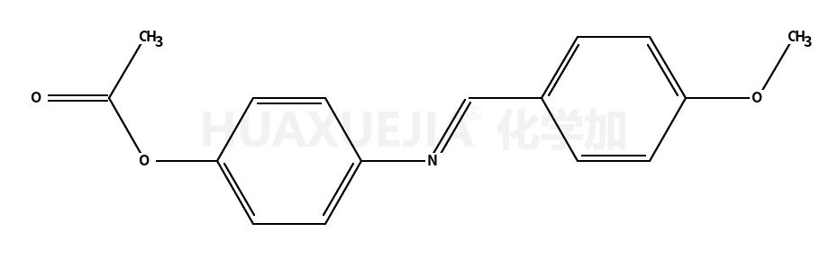 N-(4-甲氧基苯亚甲基)-4-乙酰氧基苯胺