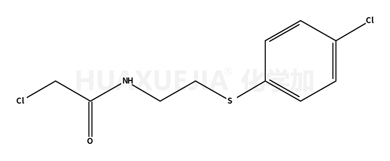 2-氯-N-{2-[(4-氯苯基)硫代]乙基}乙酰胺