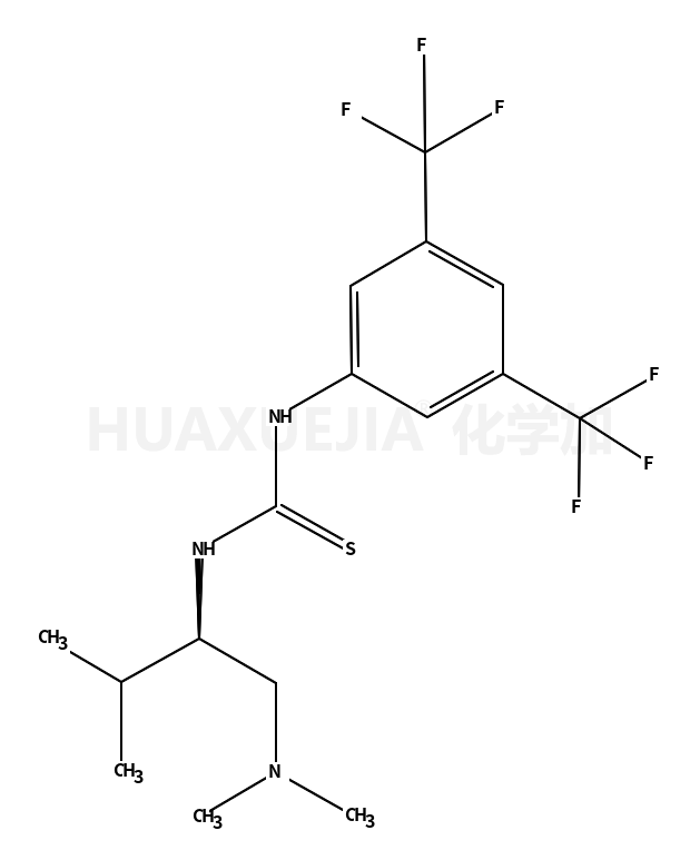 1-[3,5-bis(trifluoromethyl)phenyl]-3-[(2S)-1-(dimethylamino)-3-methylbutan-2-yl]thiourea