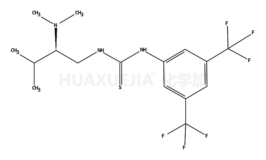 1-[3,5-bis(trifluoromethyl)phenyl]-3-[(1S)-1-(dimethylamino)-2-methylpropyl]thiourea