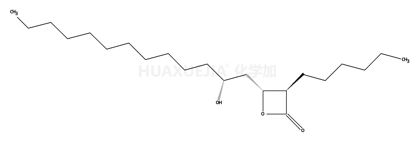 3-Hexyl-4-(2-hydroxytridecyl)-2-oxetanone