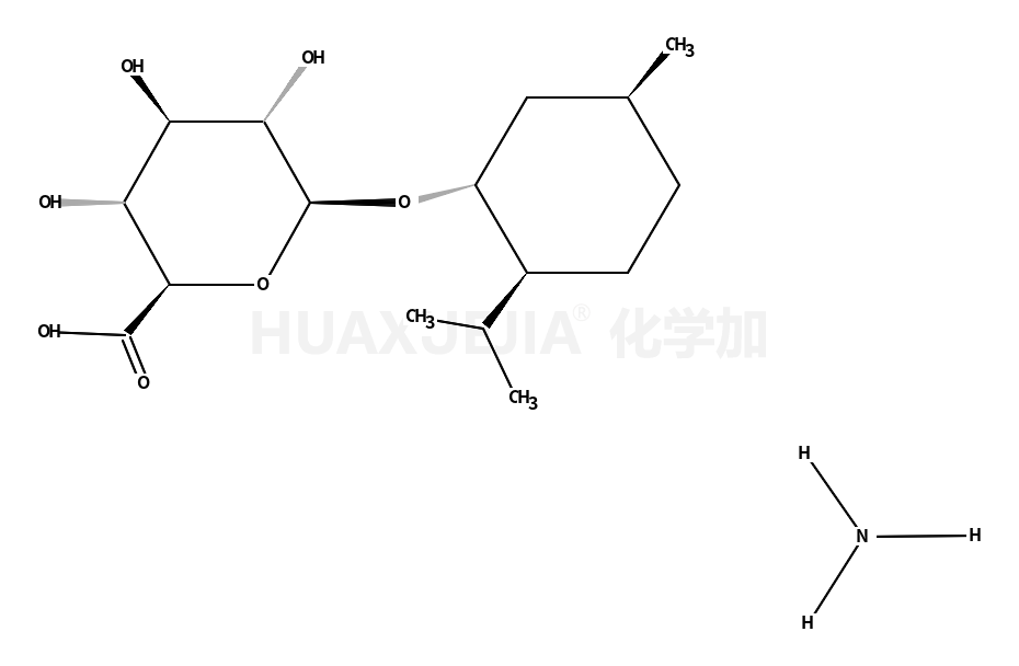 薄荷唑葡萄糖酮酸铵盐