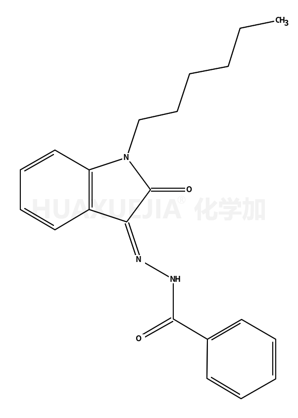 n’-[(3z)-1-己基-2-氧代-1,2-二氢-3H-吲哚-3-基idene]苯并肼