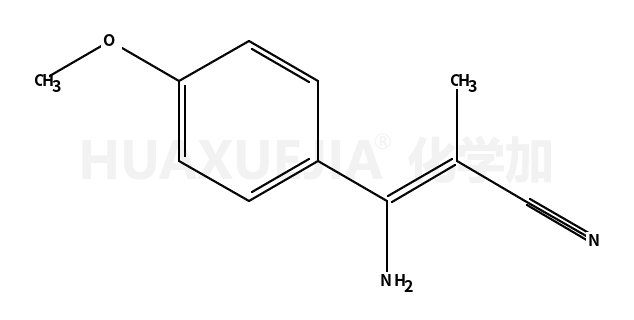 3-氨基-3-(4-甲氧基苯基)-2-甲基-2-丙烯腈