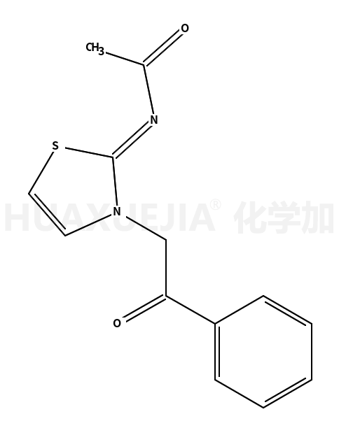 N-[(2Z)-3-(2-羰基-2-苯基乙基)-1,3-噻唑-2(3H)-亚基]乙酰胺