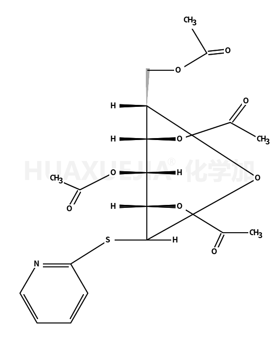 2-吡啶基-2,3,4,6-四-O-乙酰基-1-硫代-β-D-吡喃葡萄糖苷