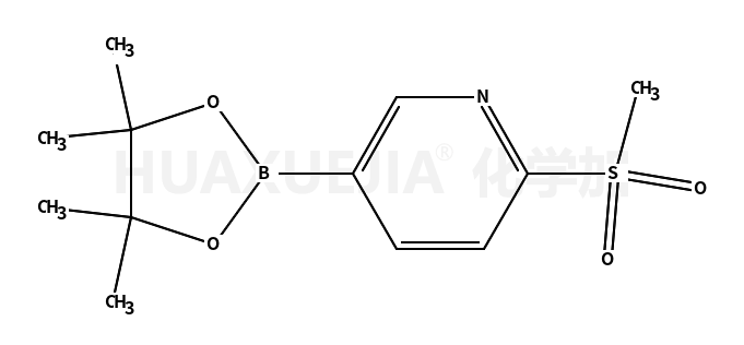6-(甲基磺酰基)吡啶-3-硼酸频那醇酯