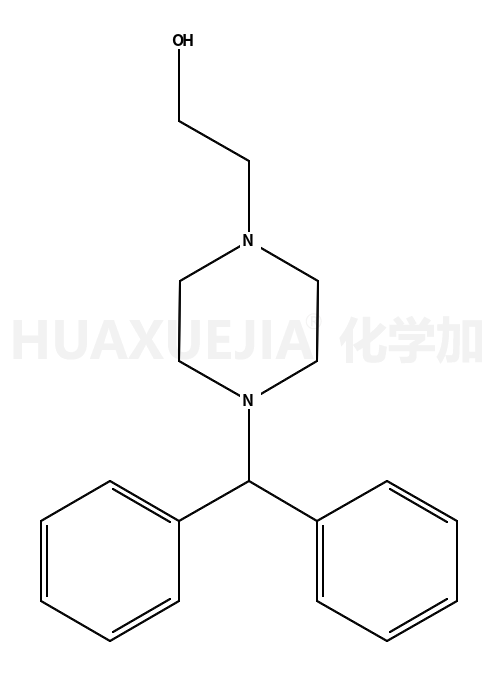 1-二苯基甲基-4-(2-羟基乙基)哌嗪