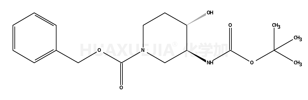 (3R,4R)-苄基3-(叔丁氧基羰基氨基)-4-羟基哌啶-1-羧酸