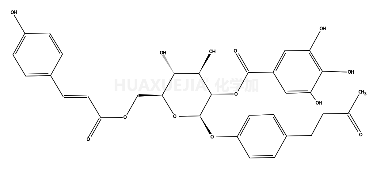 4'-羟基苯基-2-丁酮-4'-O-B-D-(2-O-没食子酰-6''-O-对羟基桂皮酰)葡萄糖苷