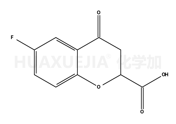 6-氟-3，4-二氢-4-氧代-2H-1-苯并吡喃-2-甲酸