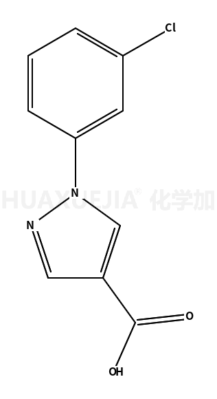 1-(3-氯苯基)-1H-吡唑-4-羧酸