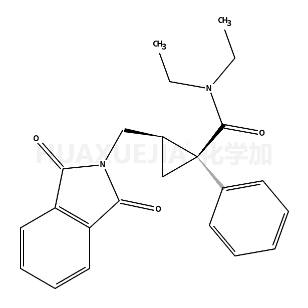 顺式-2-[(1,3-二氢-1,3-二氧-2H-异吲哚-2-基)甲基-N,N-二乙基-1-苯基环丙烷甲酰胺